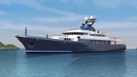 En líneas generales, el yate cuenta con 5 camarotes.