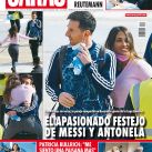El apasionado festejo de Leo Messi y Antonela Roccuzzo