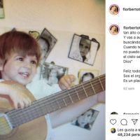 En el cumpleaños de su hijo Romeo, Florencia Bertotti compartió una foto retro