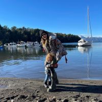 La China Suárez y Benjamín Vicuña: Las fotos de una soñadas vacaciones en Villa La Angostura