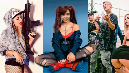 Cazzu - Cristina Kirchner (montaje) - L-Gante