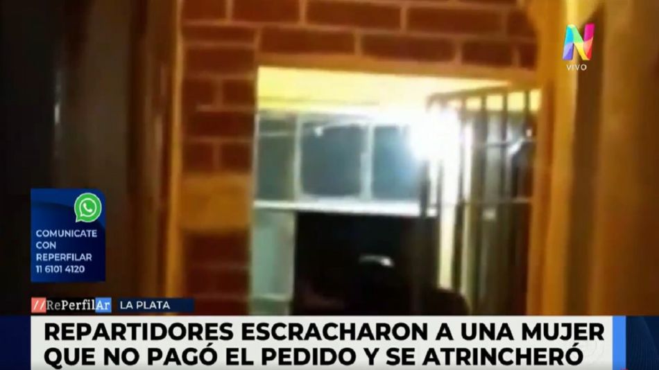 Pidió delivery por una aplicación y se fue sin pagar