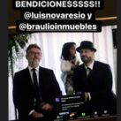 Luis Novaresio y Braulio Bauab mostraron un poco de la intimidad de su boda y festejo