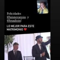 Luis Novaresio y Braulio Bauab mostraron un poco de la intimidad de su boda y festejo
