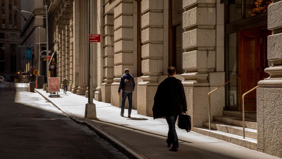 A Day in the Life of Wall Street as New York’s Return Begins