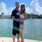 Leo Messi y Anto Roccuzzo compartieron imágenes desde Miami 