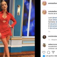 Soledad Fandiño lució un despampanante look en La Noche de Mirtha Legrand y sorprendió a Juana Viale