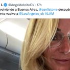 Yanina Latorre logró regresar a Buenos Aires 