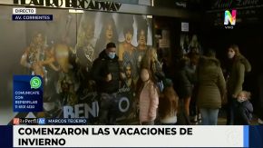 vacaciones de invierno Avenida Corrientes