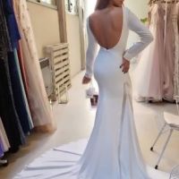 Nazarena Vélez mostró a Barbie Vélez con un increíble vestido de novias