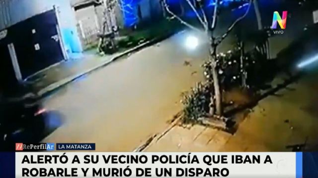 Alertó a su vecino que lo estaban por asaltar y murió de un balazo
