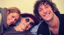 Pata Villanueva con sus hijos