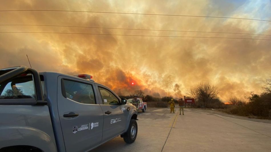 Incendio Córdoba