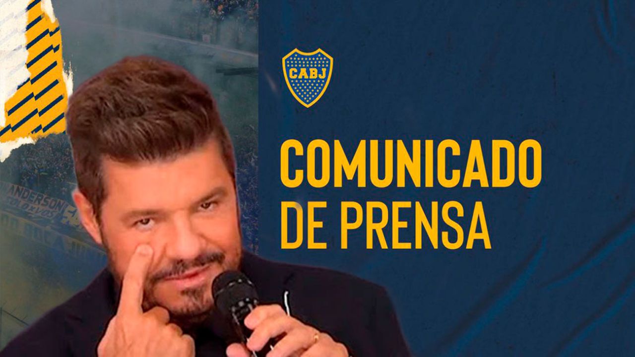 Marcelo Tinelli - Comunicado de Boca Juniors | Foto:cedoc