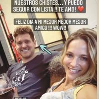 Luisana Lopilato le dedicó un romántico mensaje a Michael Bublé