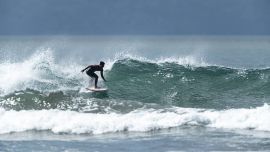 Panamá brinda playas para todos los niveles de la práctica del surf en sus costas del Pacífico y del Caribe.