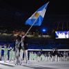 La delegación argentina desfilando en la inauguración de los Juegos Olímpicos de Tokio. // Telam