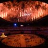 Ceremonia de apertura de los juegos en el estadio olímpico de Tokyo.