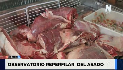 Gran incremento del asado respecto al mes anterior