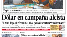 La tapa del Diario PERFIL de esté sábado 24 de julio de 2021.