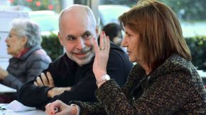 Oposición. Rodríguez Larreta representa a las palomas, Bullrich a los halcones.
