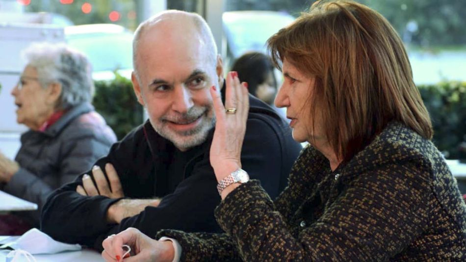Oposición. Rodríguez Larreta representa a las palomas, Bullrich a los halcones.