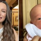 Pampita publicó imágenes del parto y le dedicó un tierno mensaje a su hija Ana  