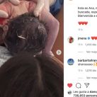 Pampita publicó imágenes del parto y le dedicó un tierno mensaje a su hija Ana  