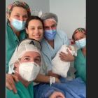 El nacimiento de Ana la hija de Pampita
