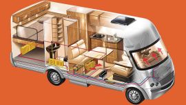 Es importante que el sistema de calefacción llegue a todas partes del motorhome.