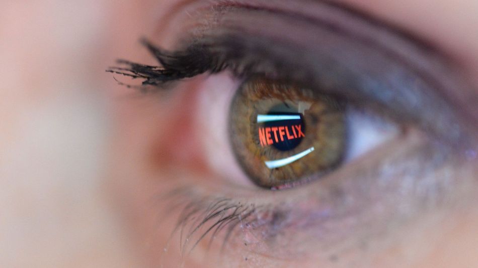 US Online Streaming Giant Netflix : Illustration