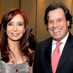 Cristina Kirchner con Facundo Manes | Foto:cedoc
