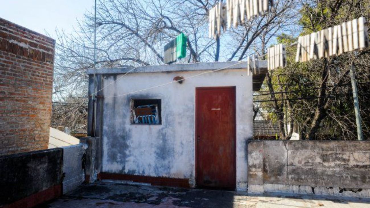 Rosario. La habitación donde una mujer estuvo encerrada durante 23 años.