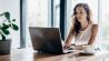 teleworking remote office stock