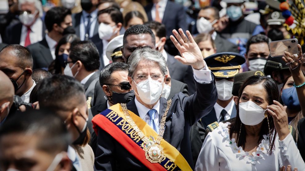 Ecuadorian President Guillermo Lasso Takes Office
