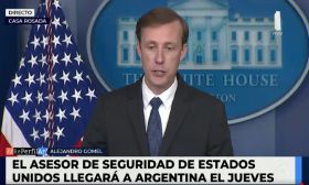 Reunión de Alberto Fernández con Jake Sullivan