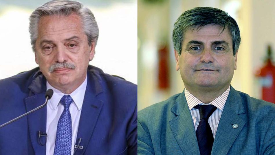 Alberto Fernández y Marcelo Gallo Tagle 20210803