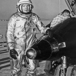 Neil Amstrong realizó varios viajes en el X-15.