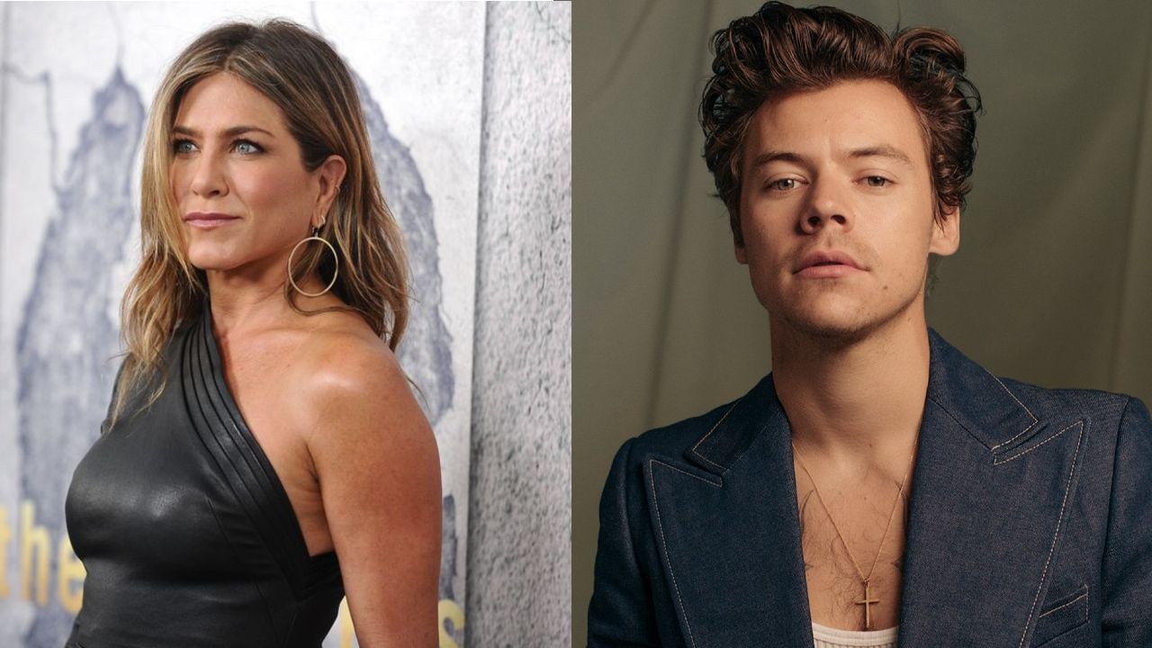 Marie Claire | Jennifer Aniston y Harry Styles en Gucci ¿Quién lo lleva  mejor?