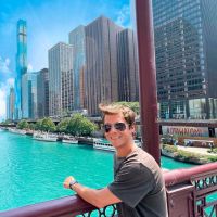 Las vacaciones de Gastón Dalmau en Chicago junto a su novio