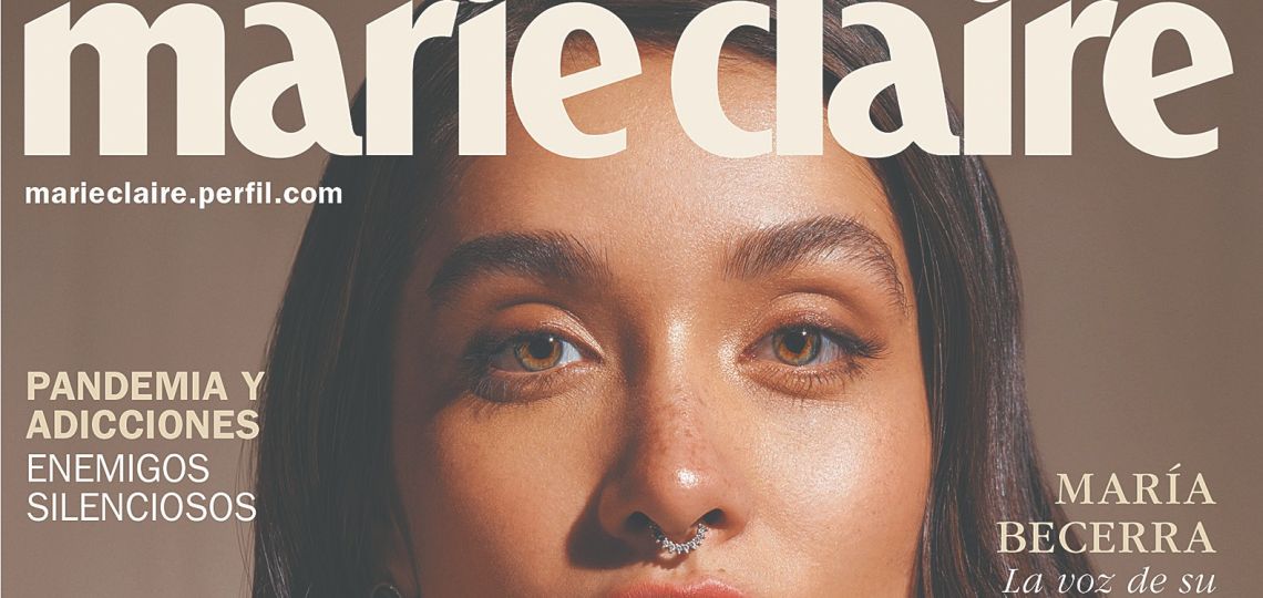 Llegó Marie Claire agosto con María Becerra