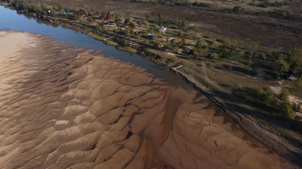 The Parana River Levels Run Low As Argentina Hit By Dry Spell