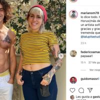 Mariano Martínez causó furor en redes sociales con su nuevo tatuaje