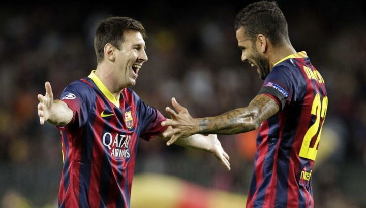 Messi-Dani Alves