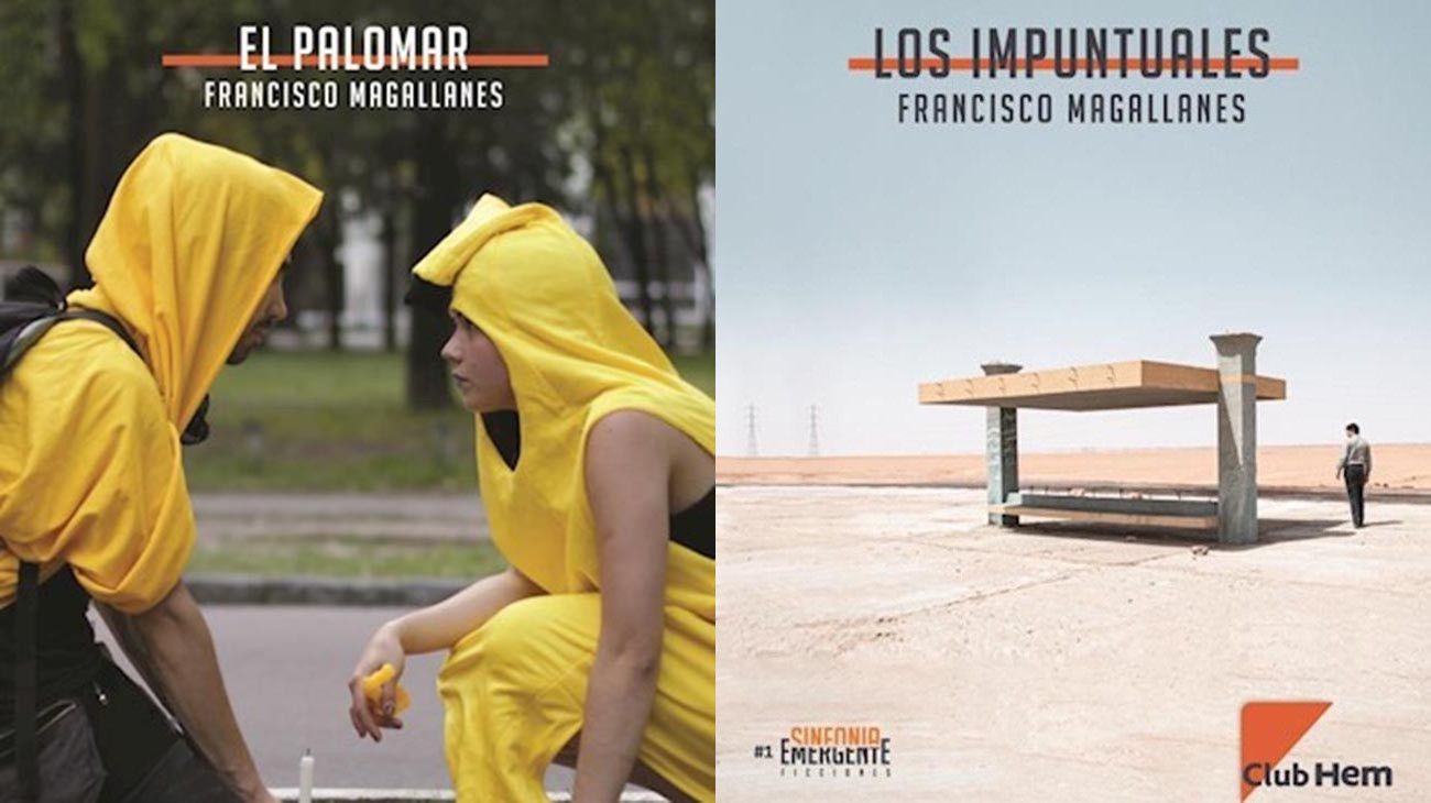 Los dos libros de Francisco Magallanes, publicados por Club Hem, La Plata.