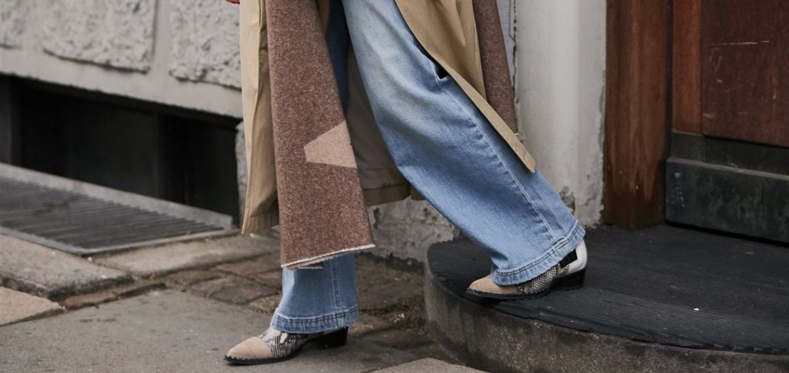 Wide leg jeans: Inspiración de looks en vísperas de la primavera