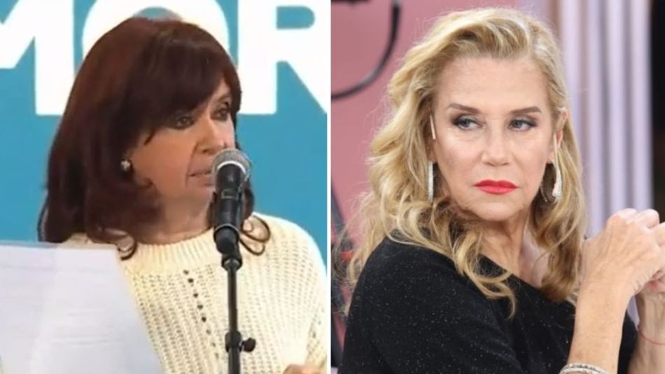 Cristina Fernandez de Kirchner y Marcela Tinayre