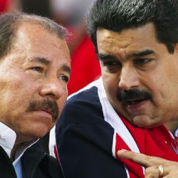 Los presidentes Daniel Ortega (Nicaragua) y Nicolás Maduro (Venezuela) | Foto:cedoc