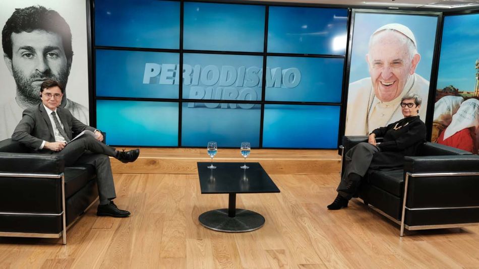 Diana Sperling, en la entrevista con Jorge Fontevecchia.
