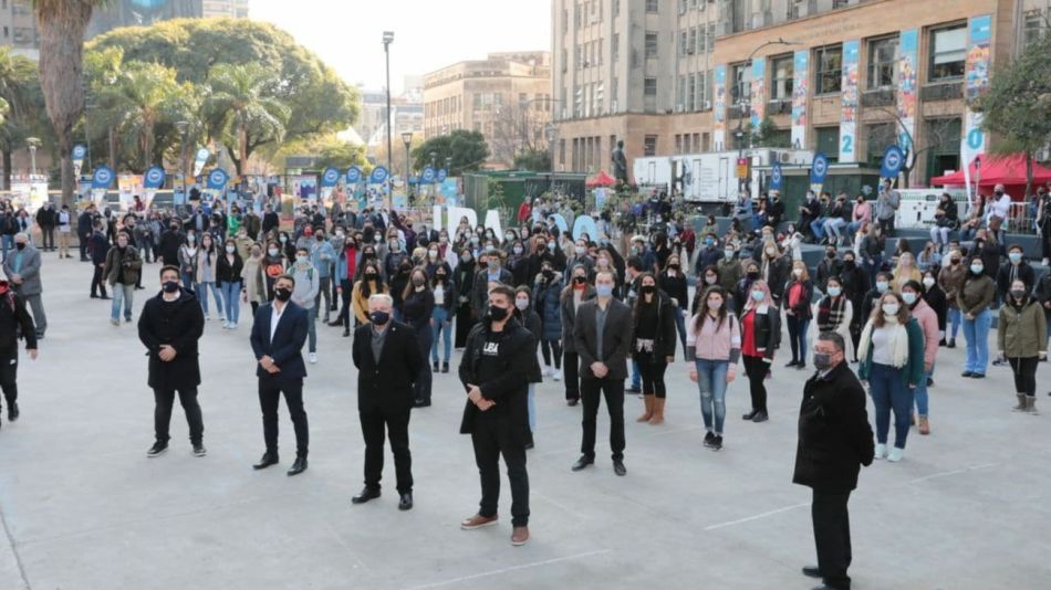 La UBA distinguió a voluntarios que trabajan en medio de la pandemia
